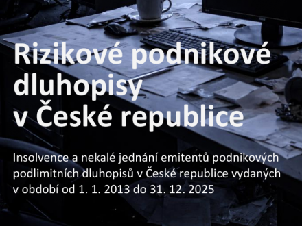 Publikácia o rizikových podnikových dlhopisoch
